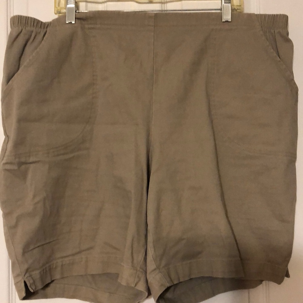 Just My Size Tan Shorts Size 3X